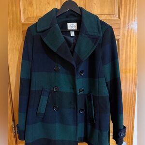 St. John’s Bay womens plaid coat